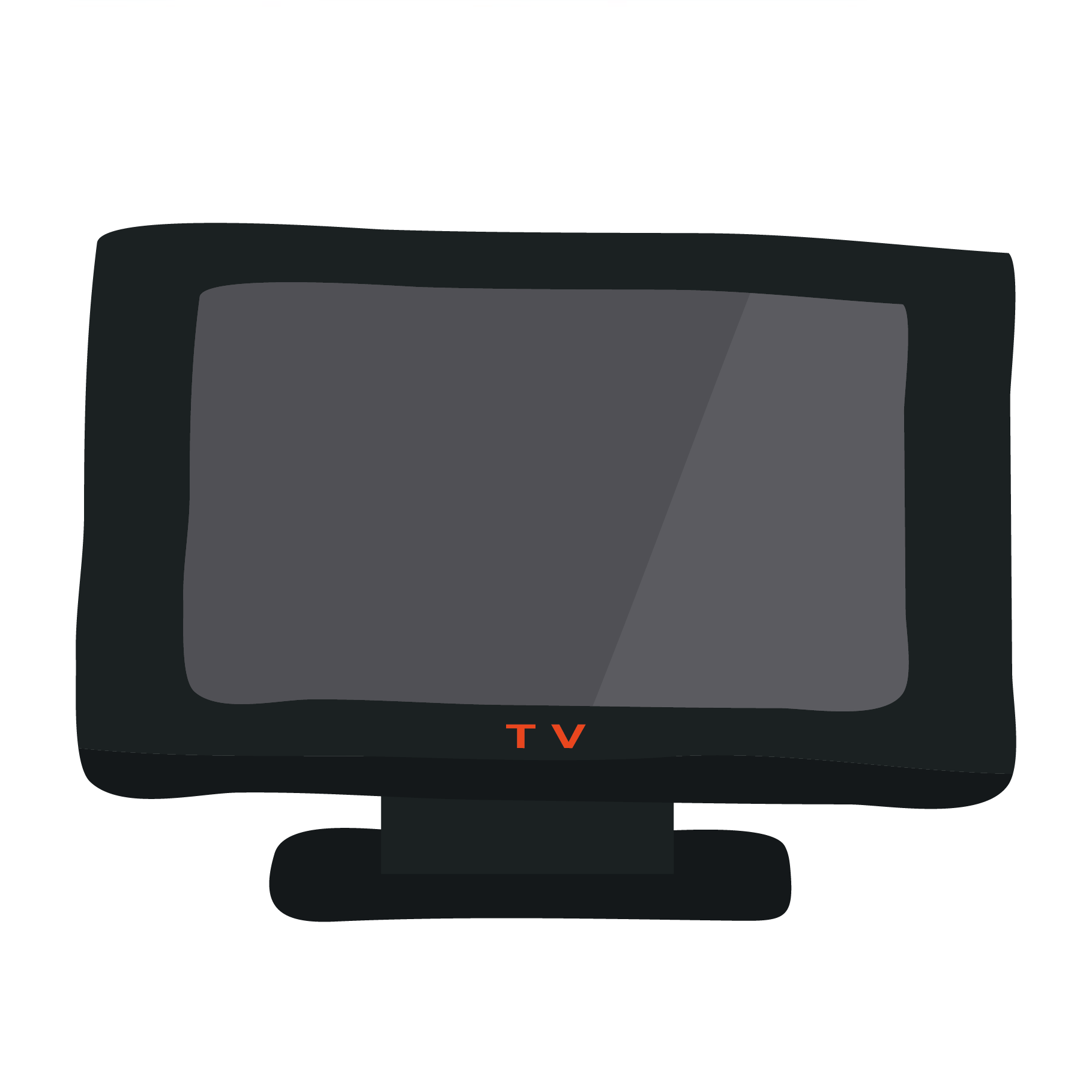 テレビ てれび Tv のイラスト 電化製品 商用フリー 無料 のイラスト素材なら イラストマンション
