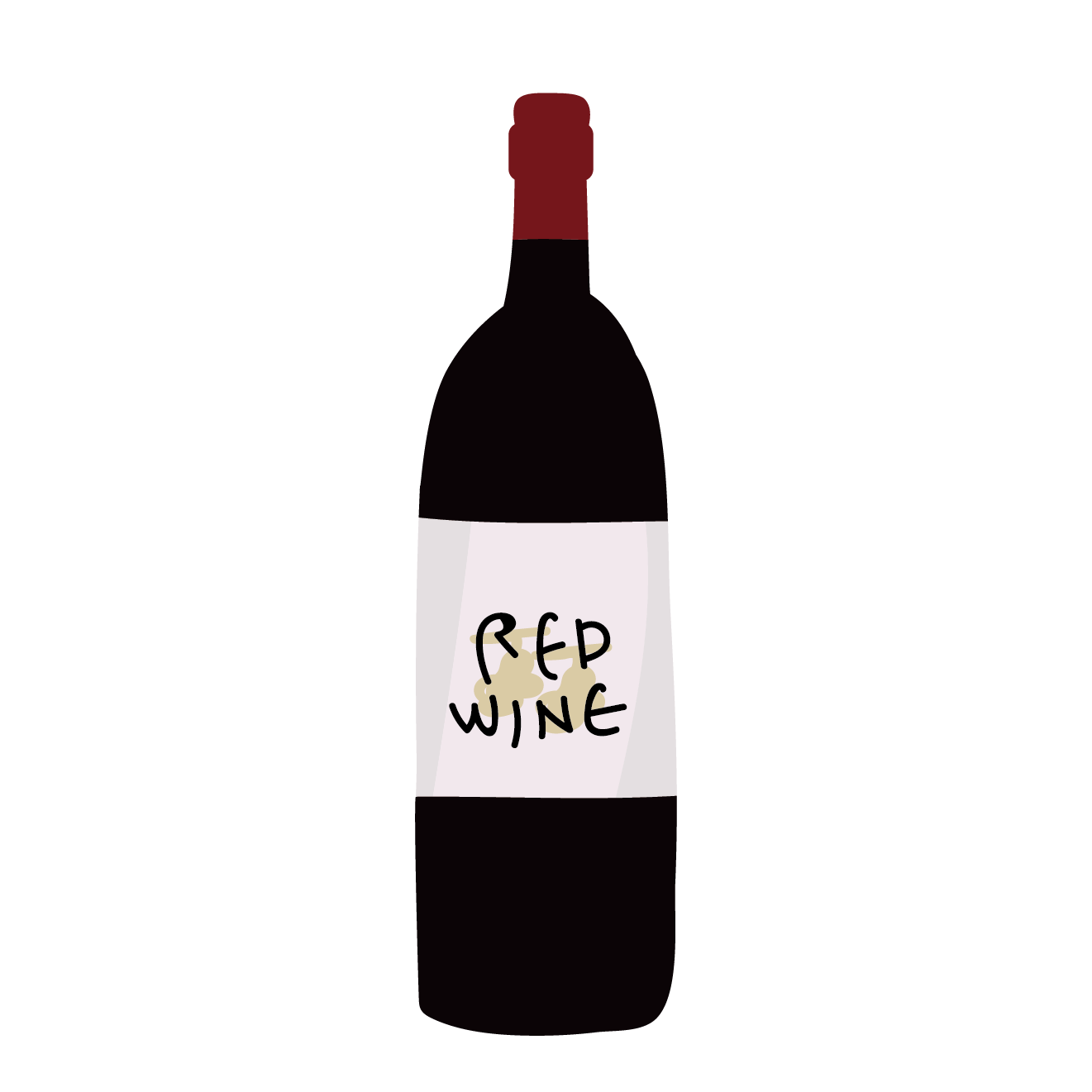 赤ワイン あかわいん のイラスト アルコール 商用フリー 無料 のイラスト素材なら イラストマンション