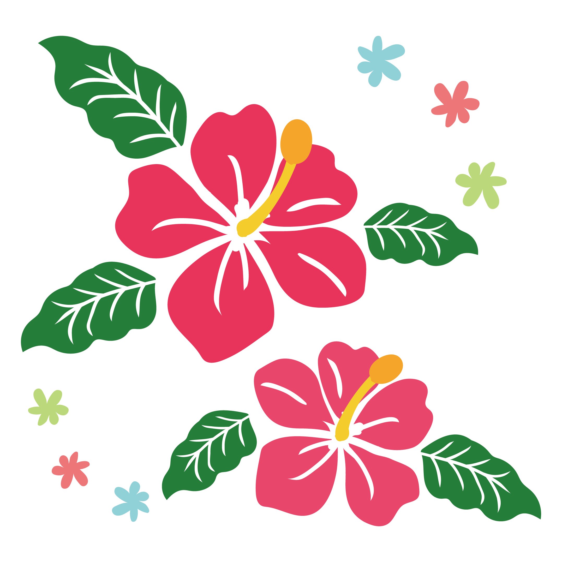コレクション ハワイ 花 イラスト 最高の新しい壁紙aahd