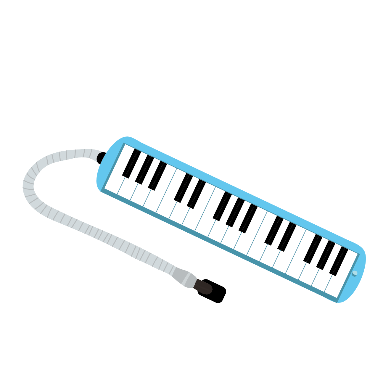 かわいい 鍵盤ハーモニカ ピアニカ 無料 イラスト 音楽教材 商用フリー 無料 のイラスト素材なら イラストマンション