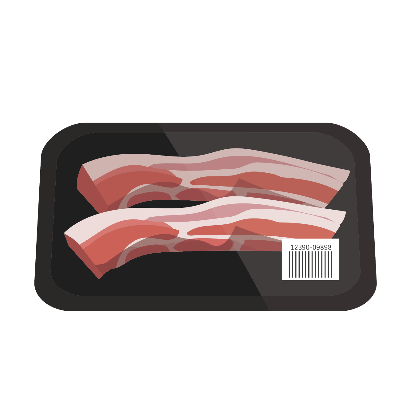 豚肉 パック入り 豚バラブロックのイラスト お肉 商用フリー 無料 のイラスト素材なら イラストマンション