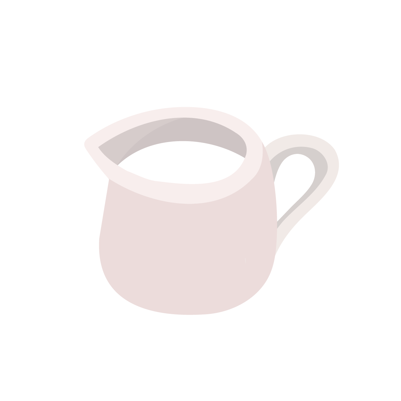 ミルクピッチャーのイラスト コーヒーや紅茶に 商用フリー 無料 のイラスト素材なら イラストマンション