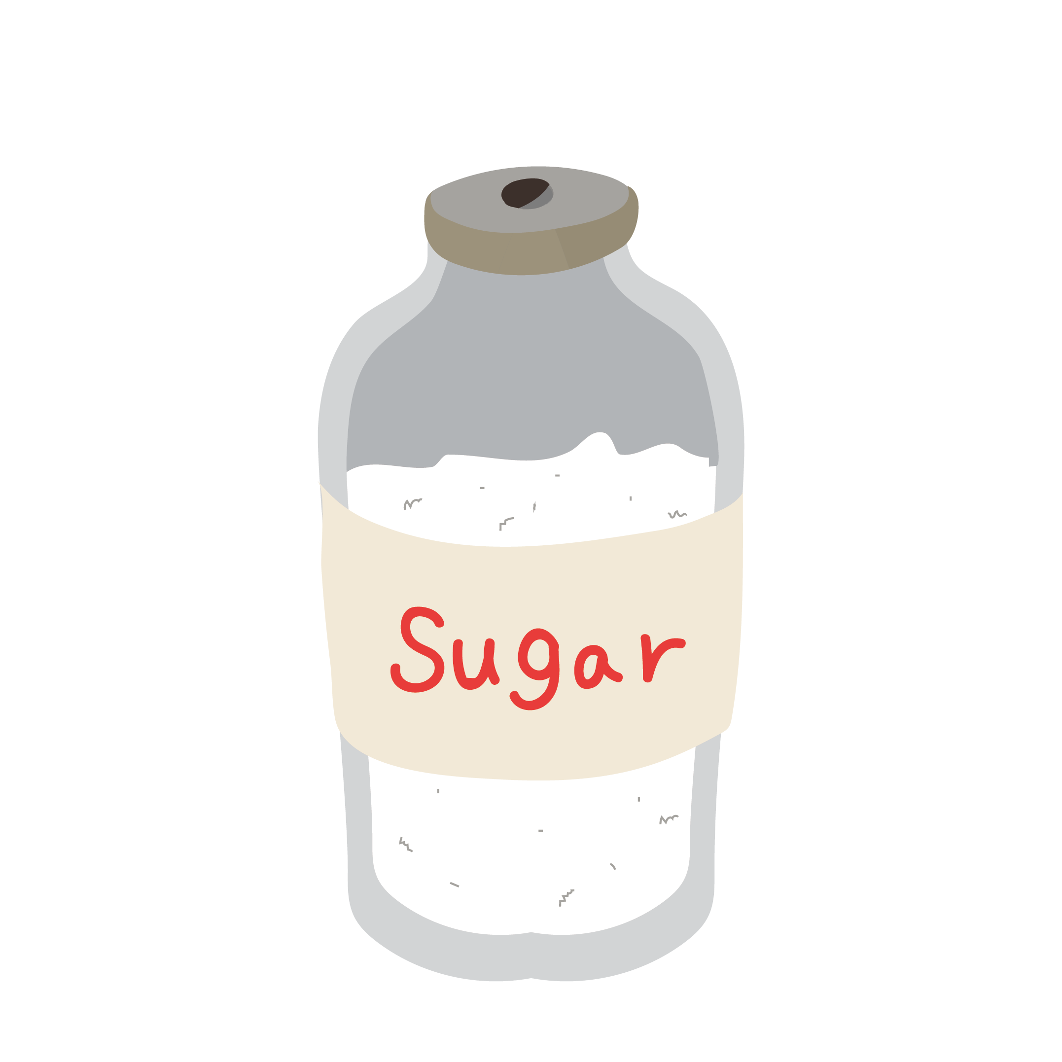 砂糖 さとう シュガー のイラスト レシピなどに 商用フリー 無料 のイラスト素材なら イラストマンション