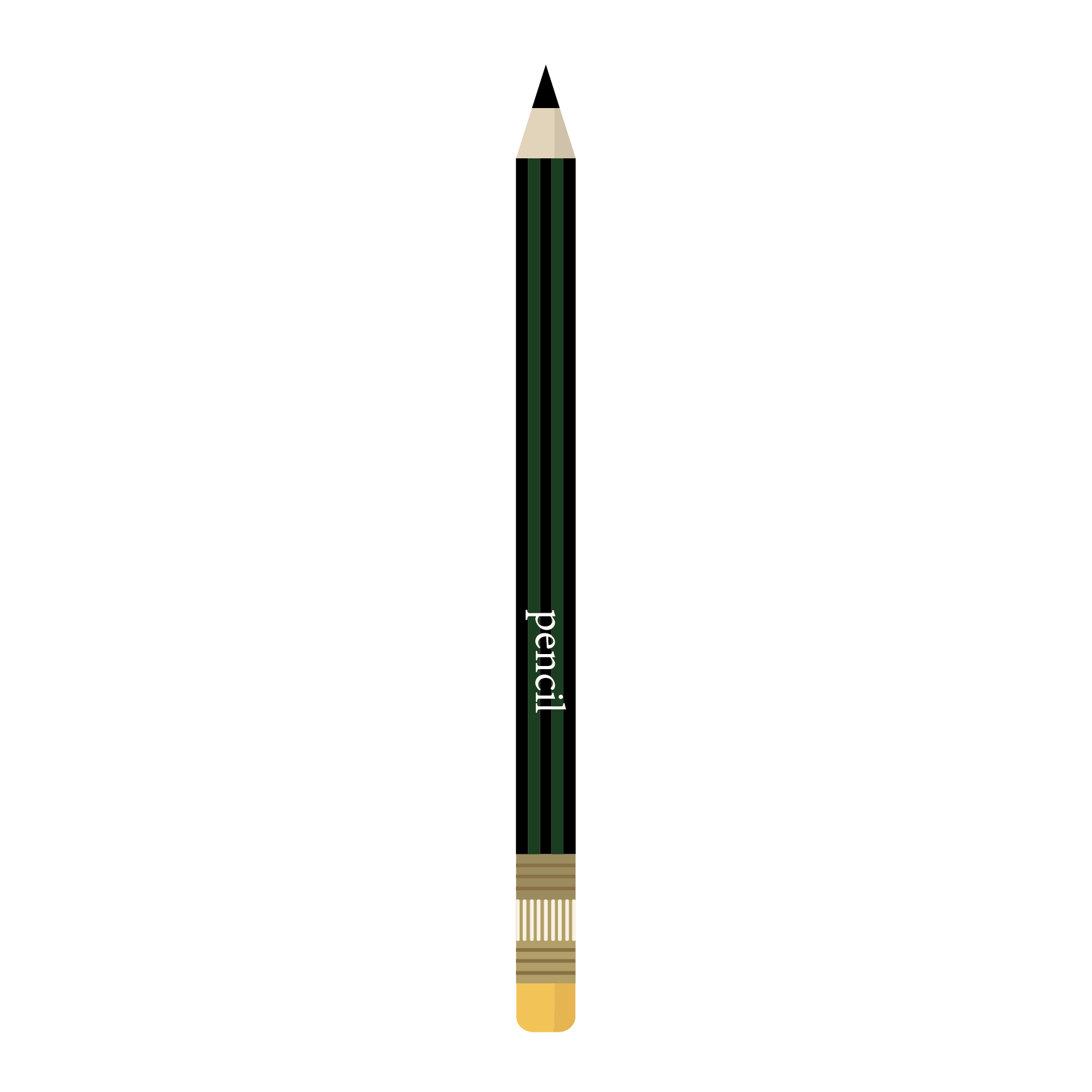 かっこいい 消しゴム付きの 鉛筆 えんぴつ の 無料 イラスト 商用フリー 無料 のイラスト素材なら イラストマンション