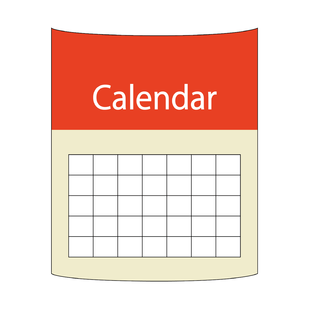 シンプルな カレンダー の おすすめ 無料 イラスト 商用フリー 無料