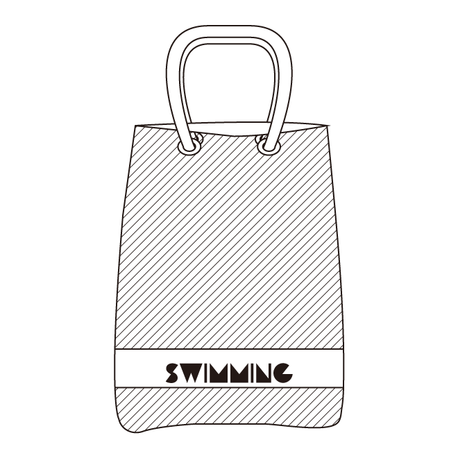 小学生 子供 水泳バッグ スイミングバッグ 白黒 フリー イラスト 商用フリー 無料 のイラスト素材なら イラストマンション
