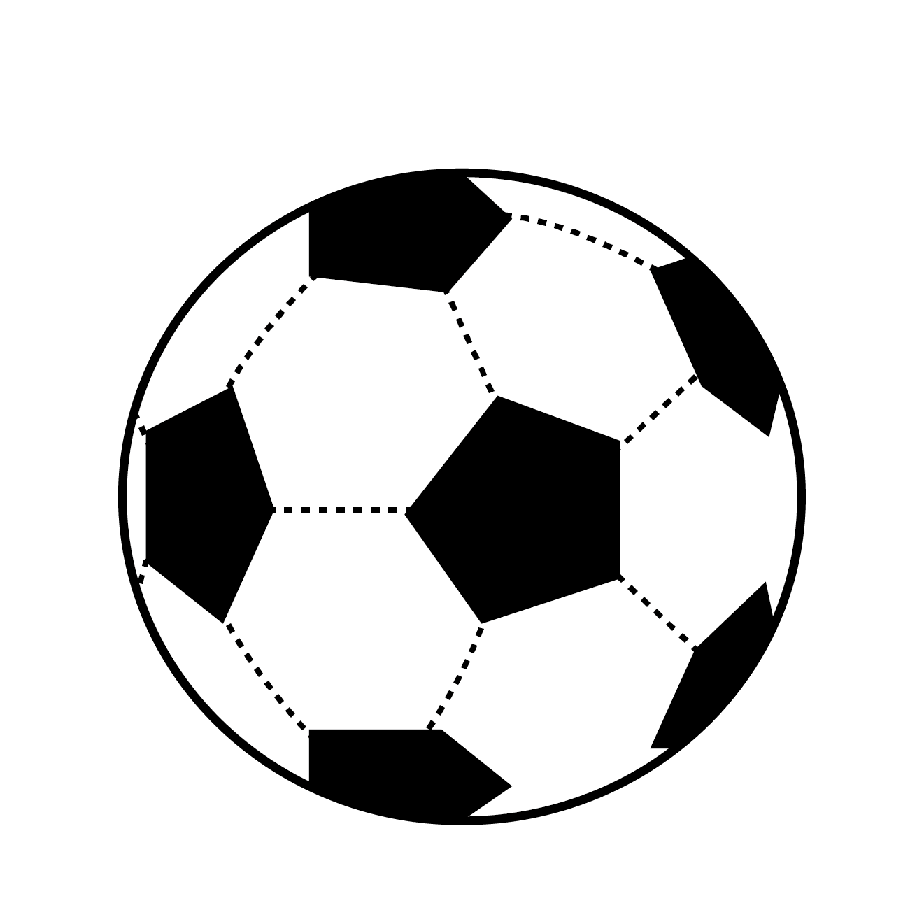 サッカー ボールの イラスト スポーツ 商用フリー 無料 のイラスト素材なら イラストマンション