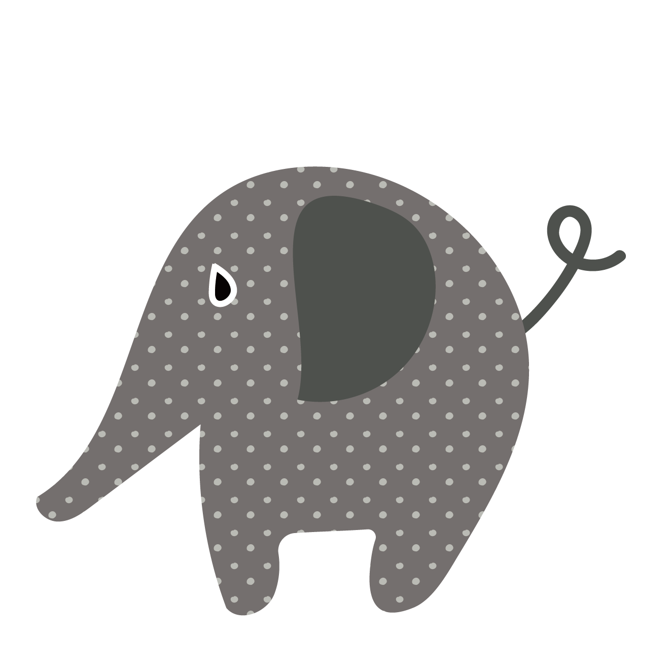 かわいい 象 ぞう ゾウ さんのパオーーン 無料 イラスト 動物 商用フリー 無料 のイラスト素材なら イラストマンション