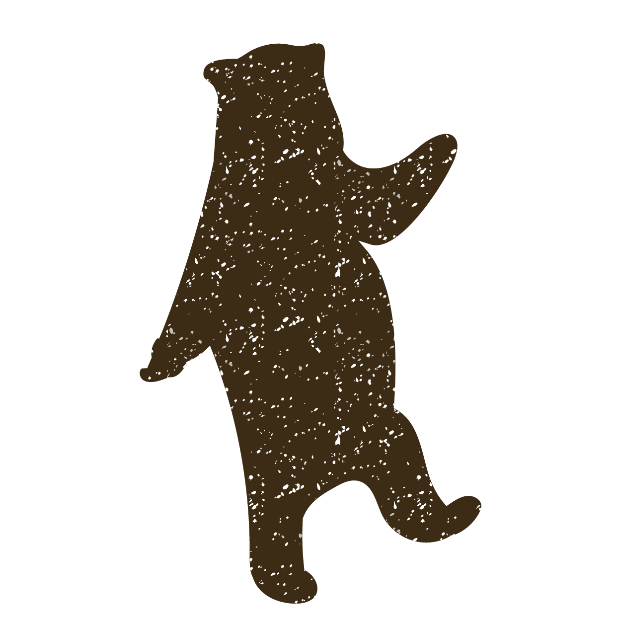 熊 クマ くま のスタンプ イラスト 動物 商用フリー 無料 のイラスト素材なら イラストマンション