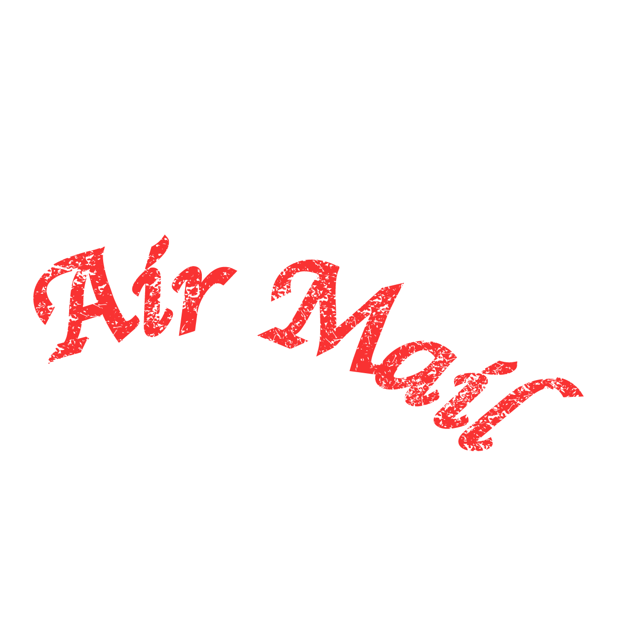 アーチスタイルの Air Mail エアメール と スタンプのイラスト 商用フリー 無料 のイラスト素材なら イラストマンション