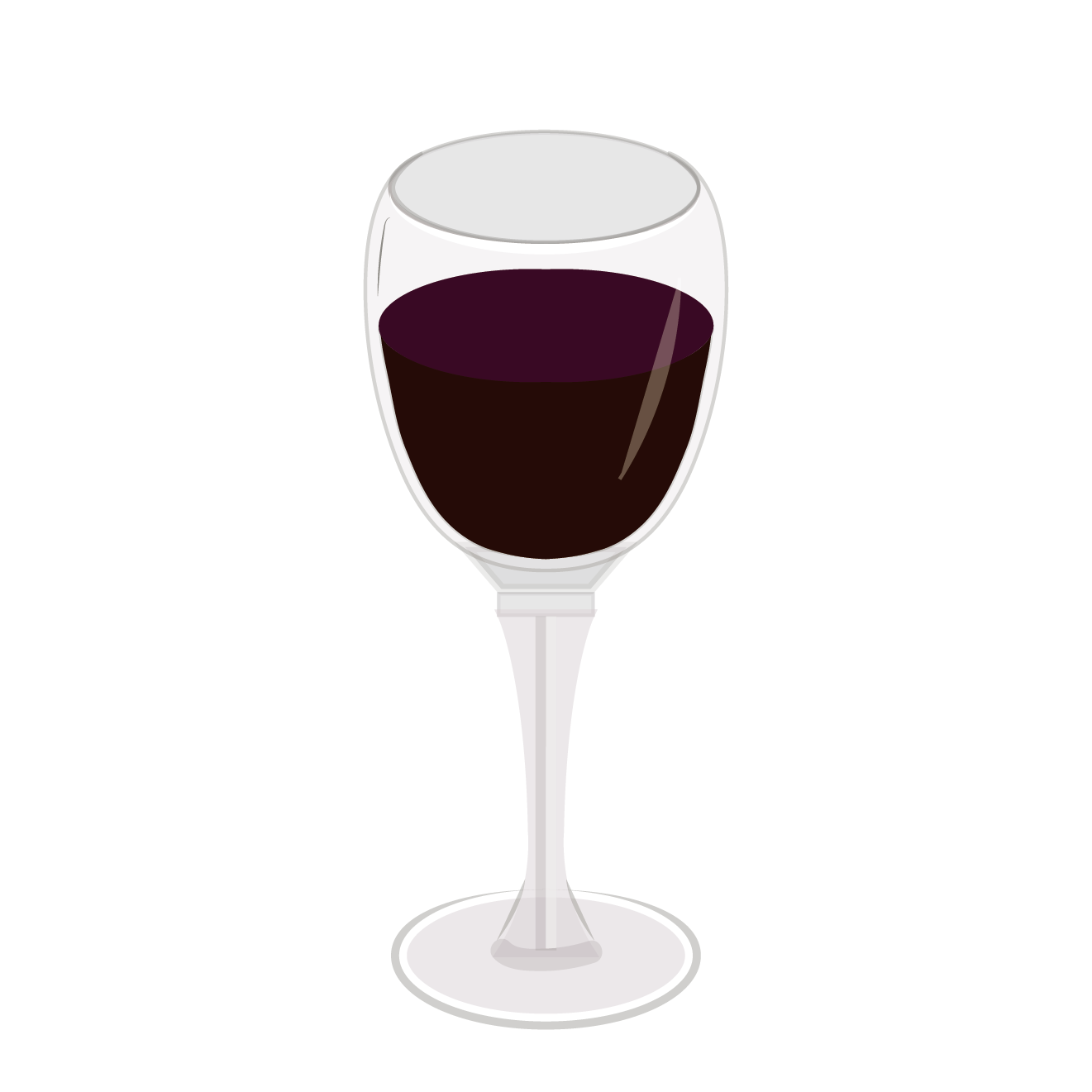 赤ワインとワイングラスのイラスト 飲み物 お酒 アルコール 商用フリー 無料 のイラスト素材なら イラストマンション