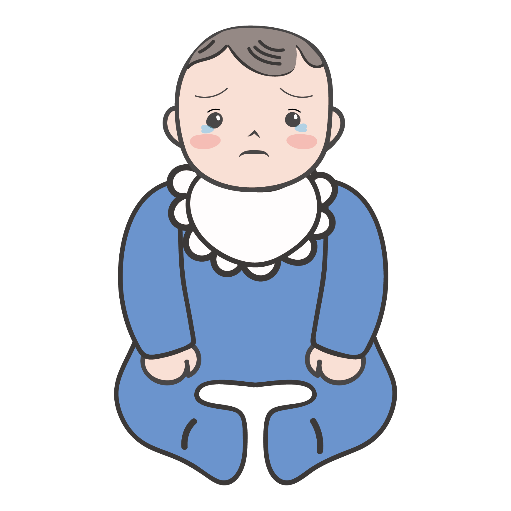 ベソをかいている(泣きそうな)男の子の赤ちゃんのイラスト 商用フリー(無料)のイラスト素材なら「イラストマンション」 ベソをかいている(泣きそうな)男の子の赤ちゃんのイラスト 商用フリー(無料)のイラスト素材なら「イラストマンション」