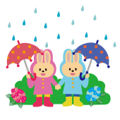 梅雨 商用フリー 無料 のイラスト素材なら イラストマンション