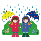 梅雨 商用フリー 無料 のイラスト素材なら イラストマンション