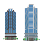 建物 建造物 商用フリー 無料 のイラスト素材なら イラストマンション